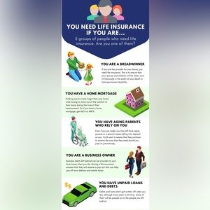 Family peace and security through life & health insurance.